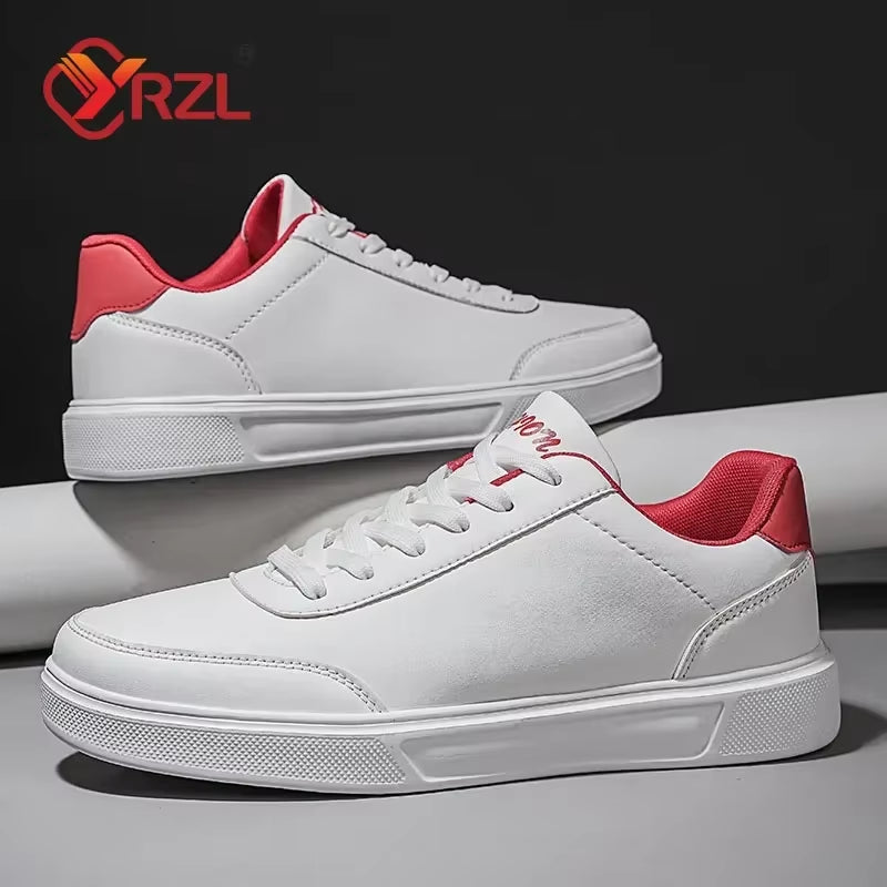White Shoes Men Couple Casual Skateboard Shoes Comfortable Sneakers Lightweight Walking Women Tenis Shoes plus Size 36-46